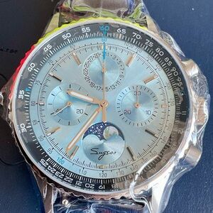 NIB Automatic Sugess Multifunction Chronograph w Extra Strap